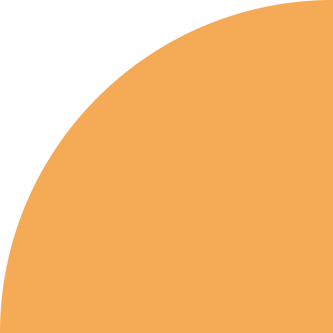 Orange circle shape, low opacity
